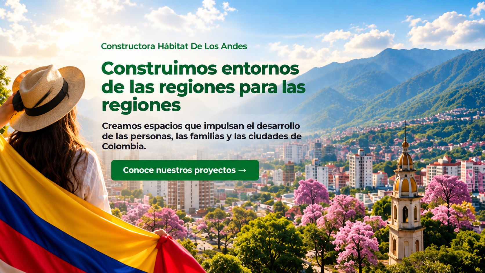 Pagina oficial constructora hábitat de los andes